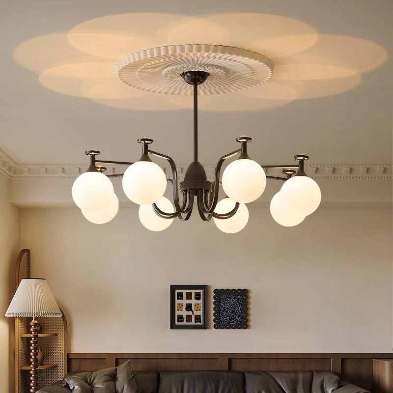 Zotheira Elegance Vintage Glass Chandelier - Image 12