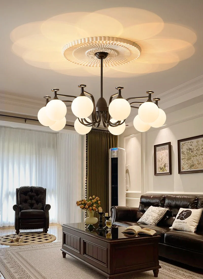 Zotheira Elegance Vintage Glass Chandelier - Image 22
