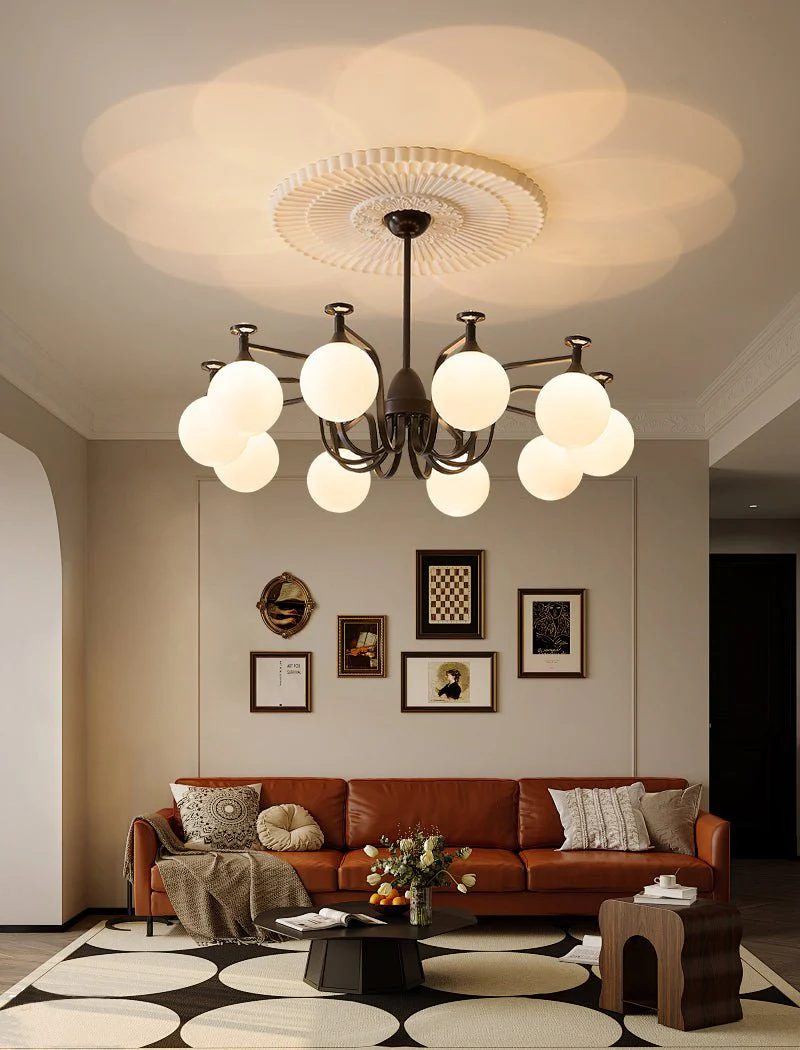 Zotheira Elegance Vintage Glass Chandelier - Image 26