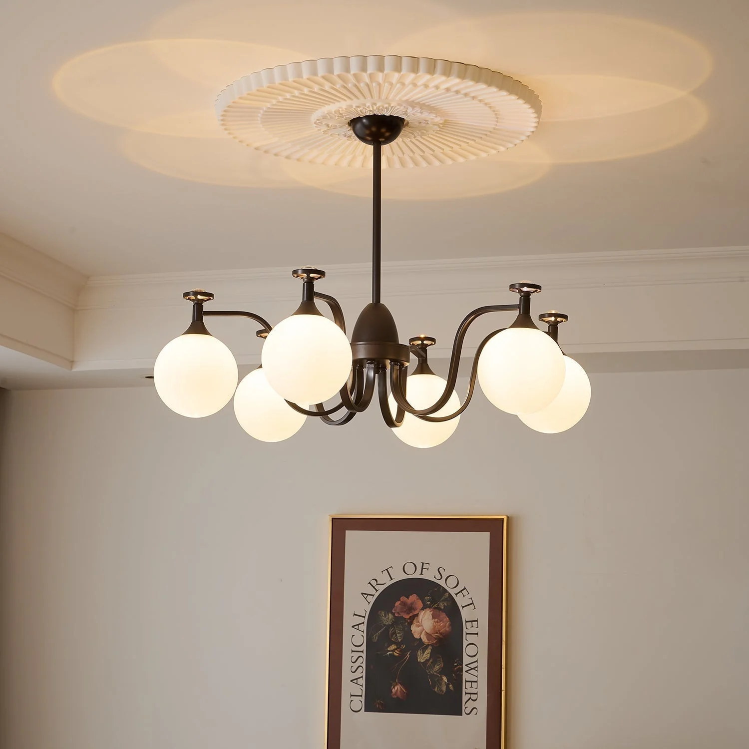 Zotheira Elegance Vintage Glass Chandelier - Image 33