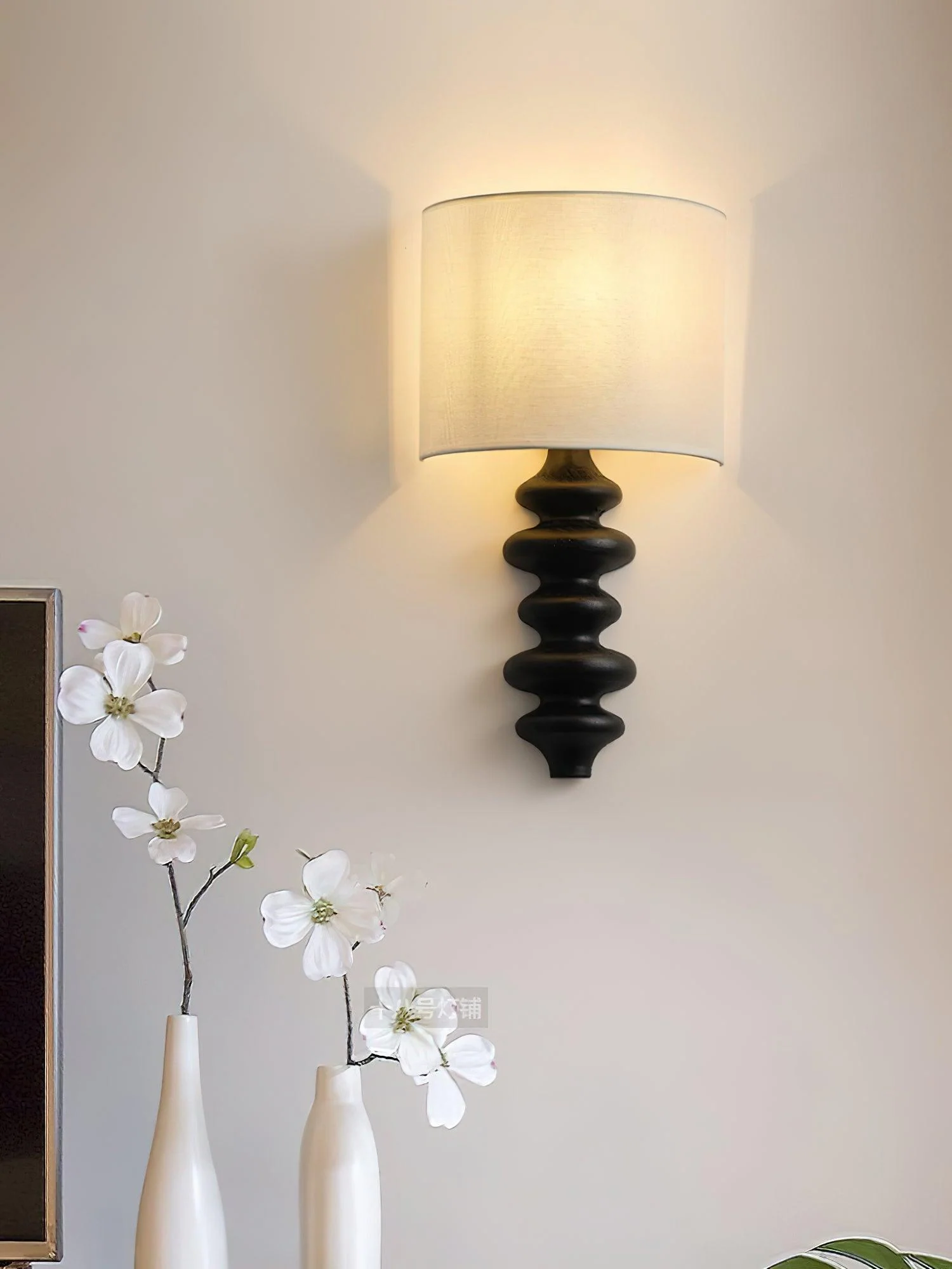 Zovarion Nordic Art Fabric Sconce Wall lamp - Image 10