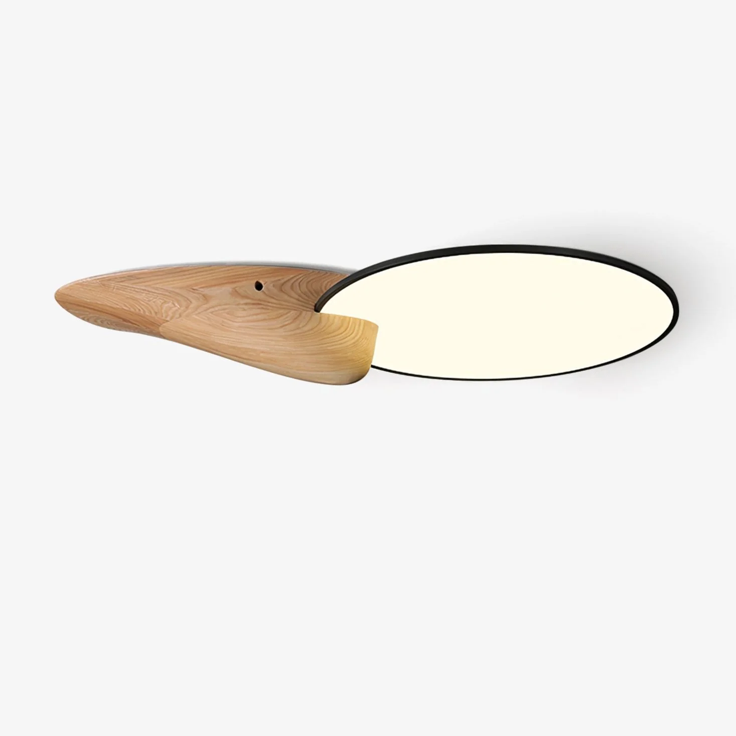 Zovenel Premium Elegance Peak Wood Ceiling Lamp