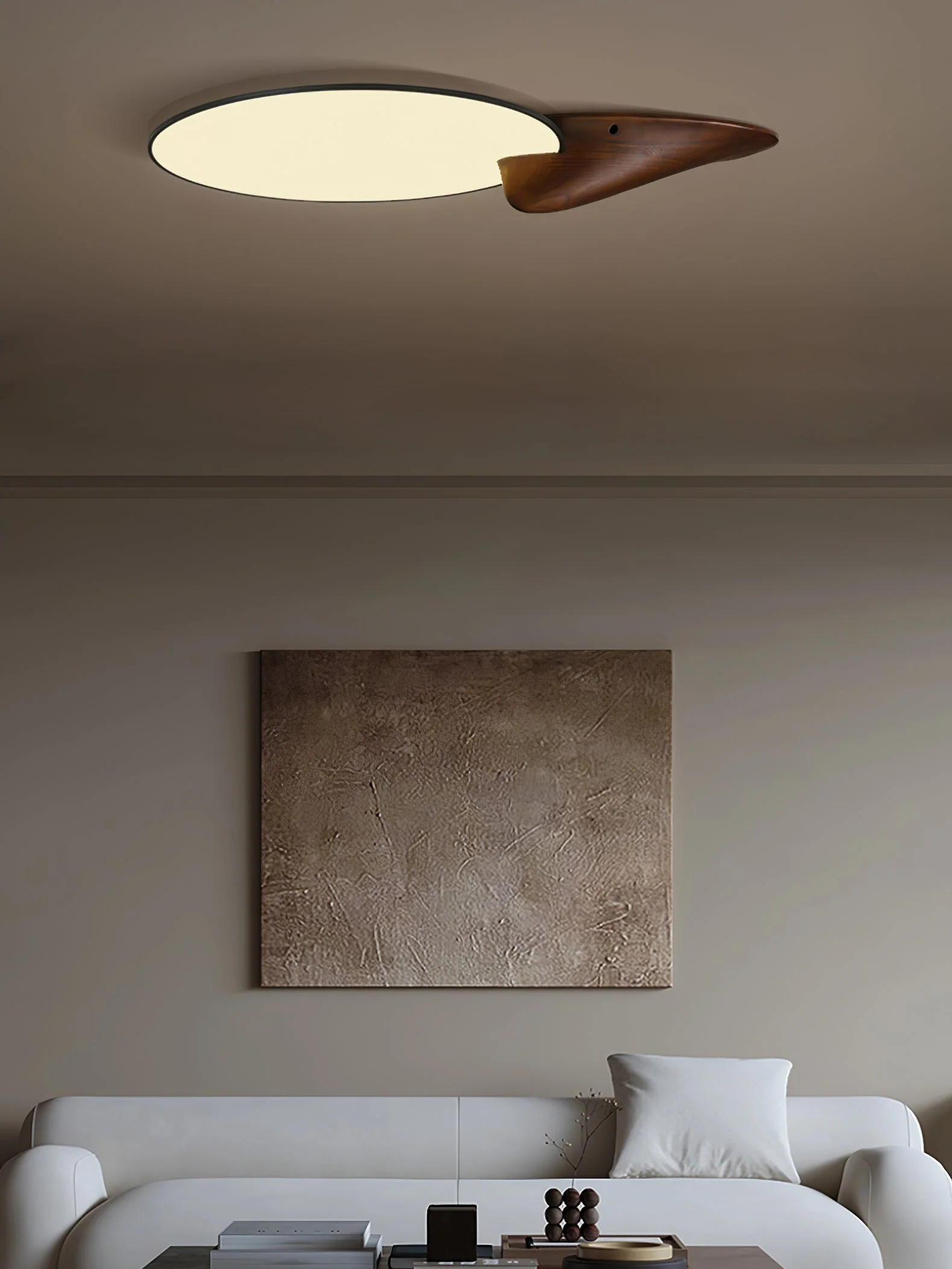 Zovenel Premium Elegance Peak Wood Ceiling Lamp - Image 17