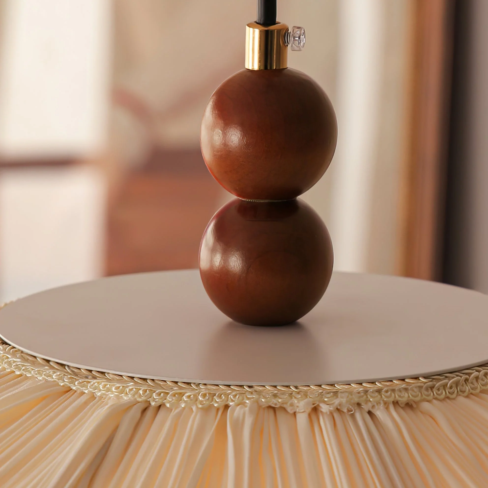 Zovenil Organic Fabric Pendant Light - Image 9