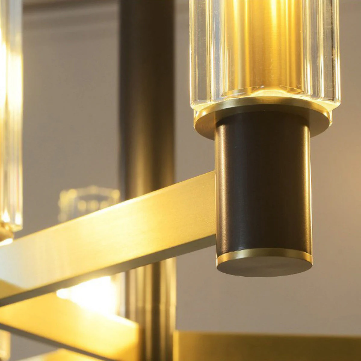 Zylinder Contemporary Brass Chandelier - Image 17